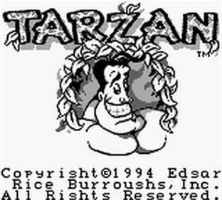 Tarzan: Lord of the Jungle - Screenshot - Game Title Image
