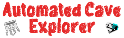 Automated Cave Explorer - Clear Logo Image