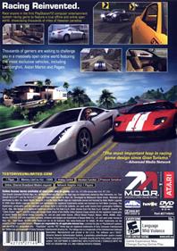 Test Drive Unlimited - Box - Back Image