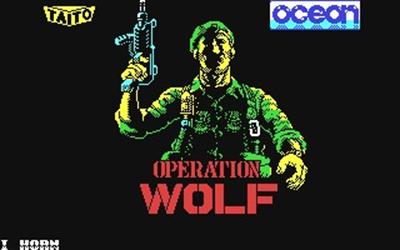 Operation Wolf - Screenshot - Game Title