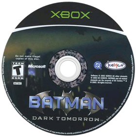 Batman: Dark Tomorrow - Disc Image