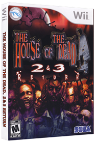 The House of the Dead 2 & 3 Return - Box - 3D Image