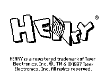 Henry - Screenshot - Game Title Image