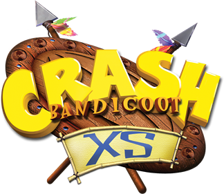 Crash Bandicoot: The Huge Adventure - Clear Logo Image