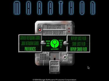 Marathon - Screenshot - Game Title Image
