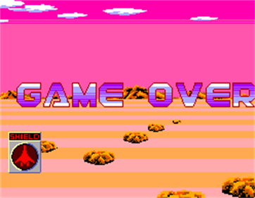 Galaxy Force - Screenshot - Game Over Image