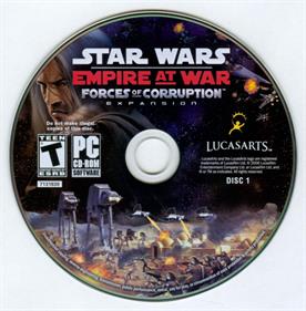 Star Wars: Empire at War: Forces of Corruption - Disc Image