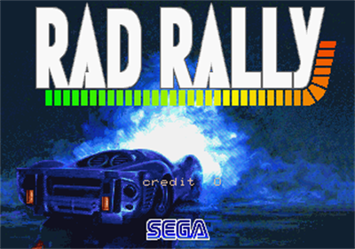 Rad Rally - Screenshot - Game Title Image