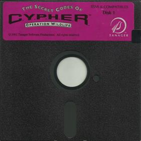 The Secret Codes of C.Y.P.H.E.R.: Operation Wildlife - Disc Image