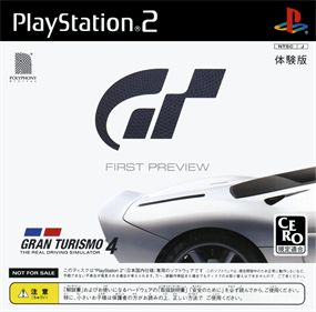 Gran Turismo 4 First Preview - Box - Front Image