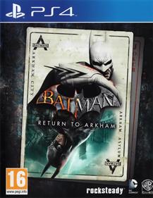 Batman: Return to Arkham - Box - Front Image