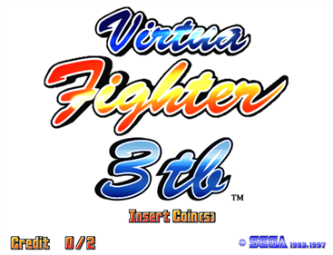 Virtua Fighter 3: Team Battle - Screenshot - Game Title Image