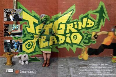 Jet Grind Radio - Advertisement Flyer - Front Image