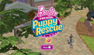 Barbie & Her Sisters: Puppy Rescue - Screenshot - Game Title Image