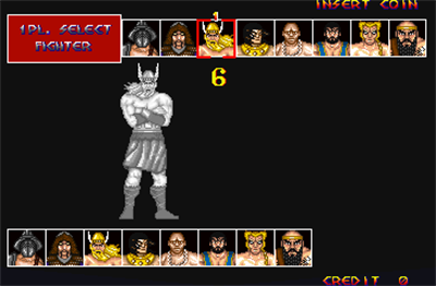 Mighty Warriors - Screenshot - Game Select Image
