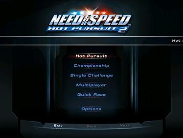 Need for Speed: Hot Pursuit 2 - Screenshot - Game Select Image