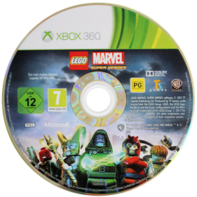 LEGO Marvel Super Heroes - Disc Image