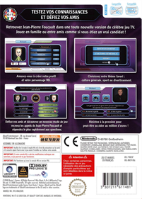 Who Wants to be a Millionaire: 2nd Edition - Box - Back Image