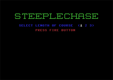 Steeplechase - Screenshot - Game Title Image