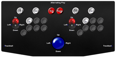 Syvalion - Arcade - Controls Information Image