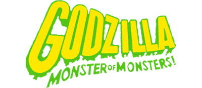 Godzilla: Monster of Monsters - Clear Logo Image