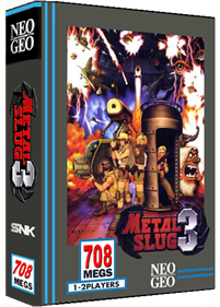 Metal Slug 3 - Box - 3D Image