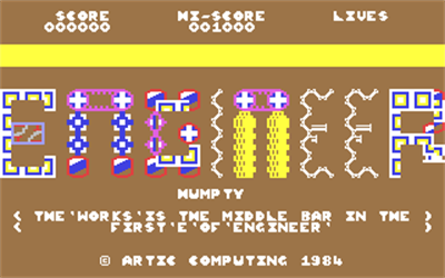 Engineer Humpty - Screenshot - Game Title Image