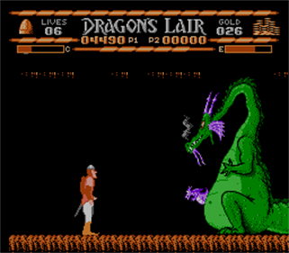 Dragon's Lair: 33rd Anniversary Version - Screenshot - Gameplay Image