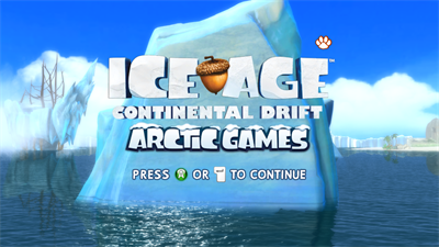 Ice Age: Continental Drift: Arctic Games - Screenshot - Game Title Image