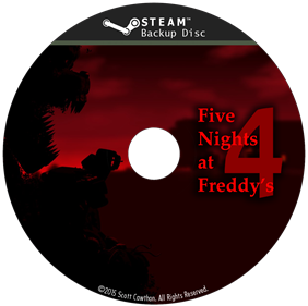 Five Nights at Freddy's 4 - Fanart - Disc Image