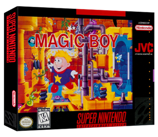 Magic Boy - Box - 3D Image