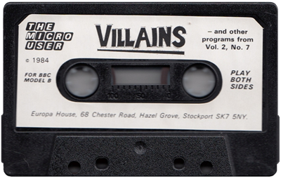 Villains - Cart - Front Image