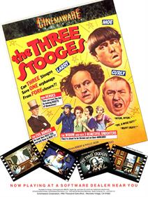 The Three Stooges - Advertisement Flyer - Front Image