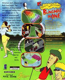 Beavis and Butt-Head: Bunghole in One - Box - Back Image