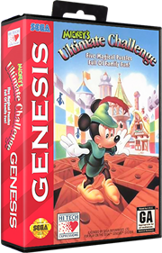 Mickey's Ultimate Challenge - Box - 3D Image