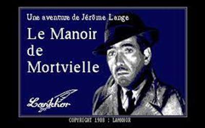 Mortville Manor - Screenshot - Game Title Image
