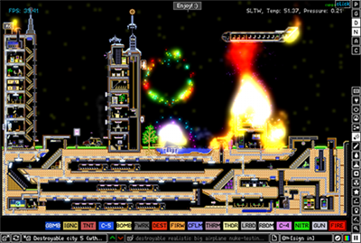 The Powder Toy - Screenshot - Gameplay Image