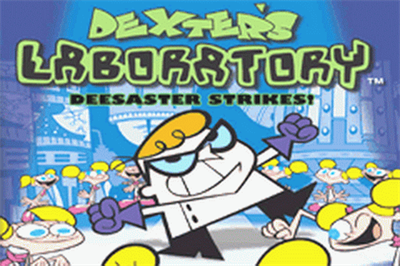 Dexter's Laboratory: Deesaster Strikes! - Screenshot - Game Title Image