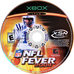 NFL Fever 2004 - Disc Image
