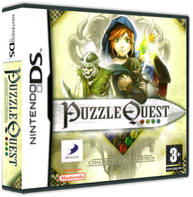 Puzzle Quest: Challenge of the Warlords - Box - 3D Image