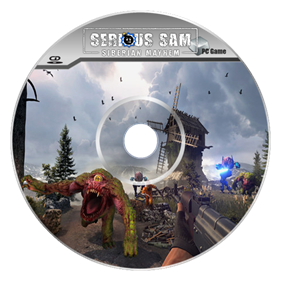 Serious Sam: Siberian Mayhem - Fanart - Disc Image