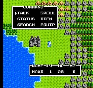 Dragon Warrior II - Screenshot - Gameplay Image