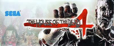 The House of the Dead 4 - Arcade - Marquee Image