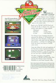 Trump Castle: The Ultimate Casino Gambling Simulation - Box - Back Image