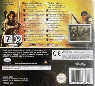 The Chronicles of Narnia: Prince Caspian - Box - Back Image