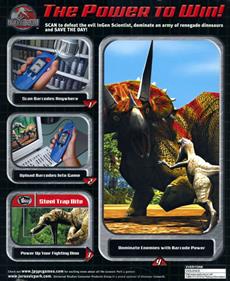 Scan Command: Jurassic Park - Box - Back Image