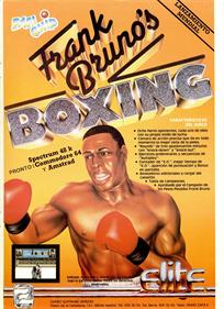 Frank Bruno's Boxing - Advertisement Flyer - Front Image