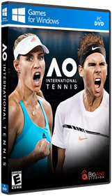 AO International Tennis - Box - 3D Image