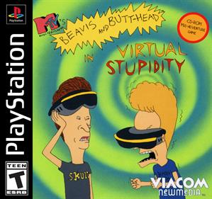 Beavis and Butt-Head in Virtual Stupidity - Fanart - Box - Front Image