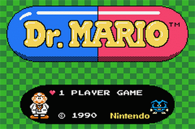 Classic NES Series: Dr. Mario - Screenshot - Game Title Image